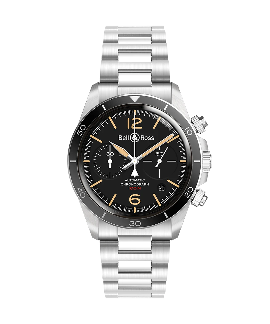 Bell & Ross V2-94 steel heritage