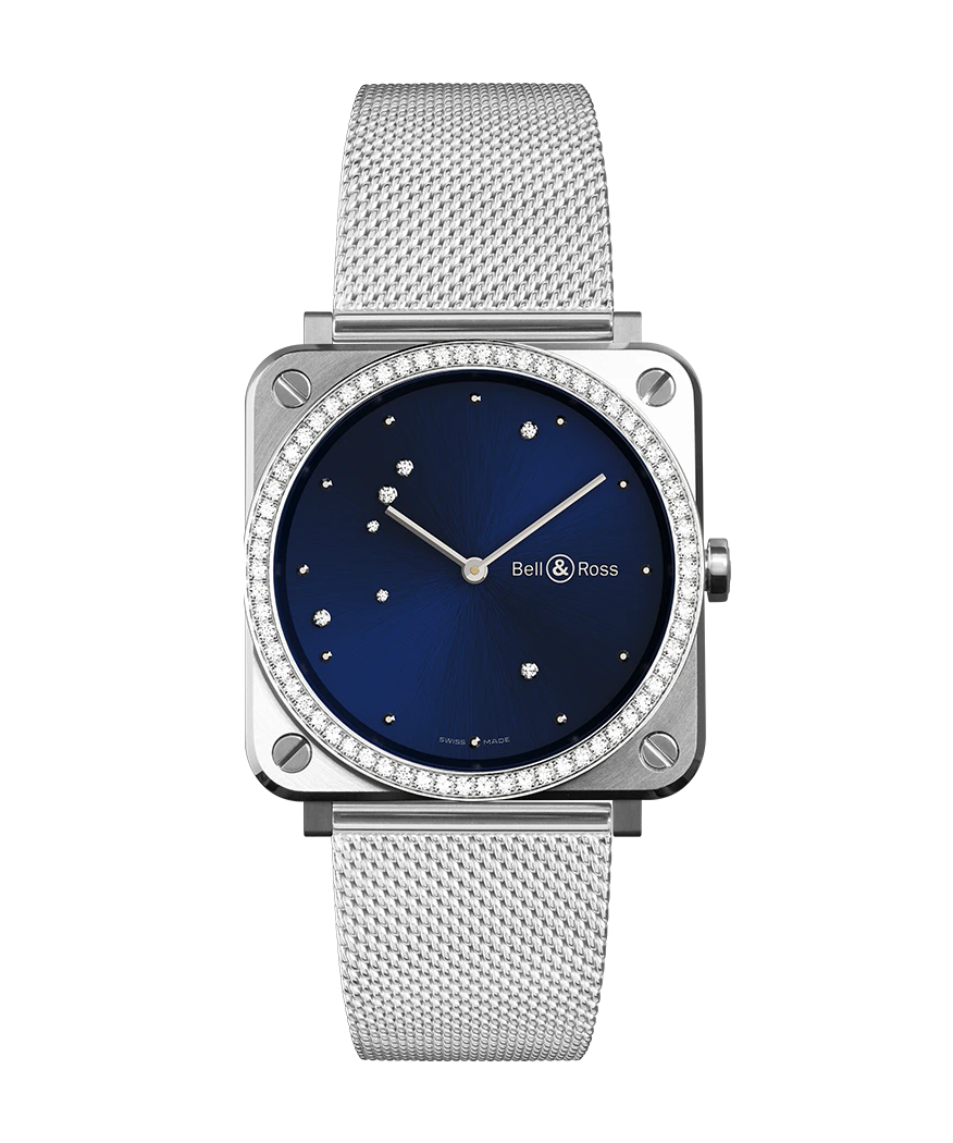 Bell & Ross BRS BLUE DIAMOND EAGLE DIAMONDS