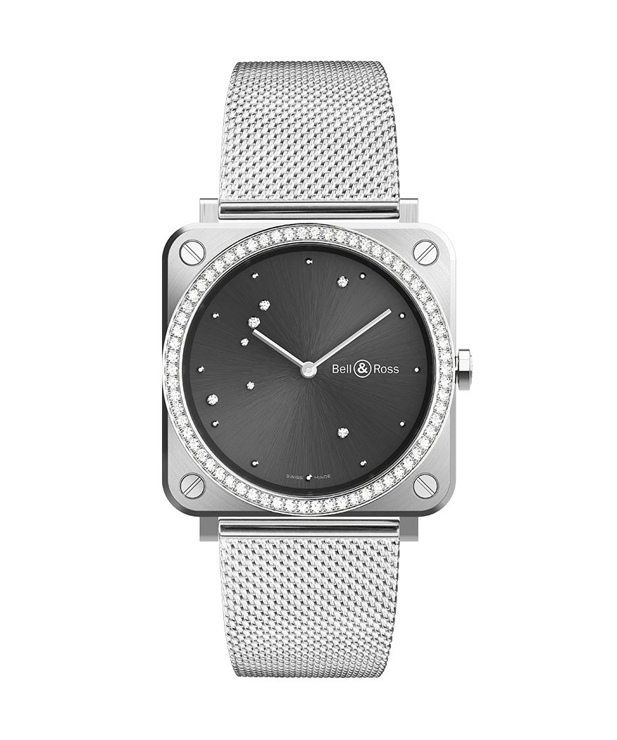Bell & Ross BRS GREY DIAMOND EAGLE DIAMONDS
