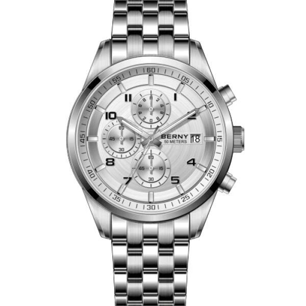 BERNY BERNY-Customize-Men Quartz Chronograph Sport Watch-2830M