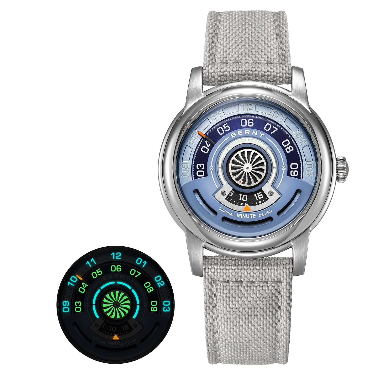 BERNY BERNY-Women Automatic Luxury Dress Watch-AM160L
