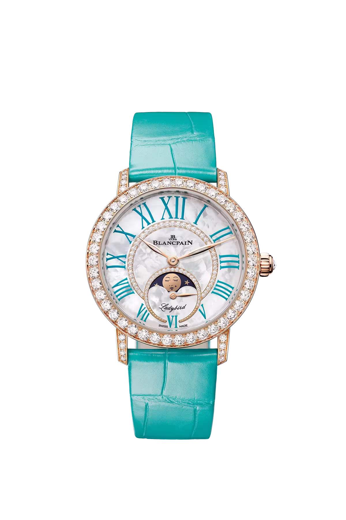 Blancpain Ladybird Colors Phases de Lune