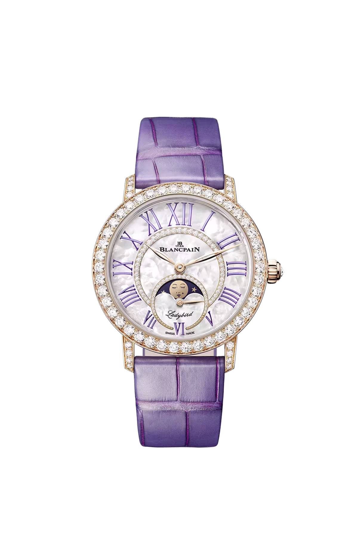 Blancpain Ladybird Colors Phases de Lune