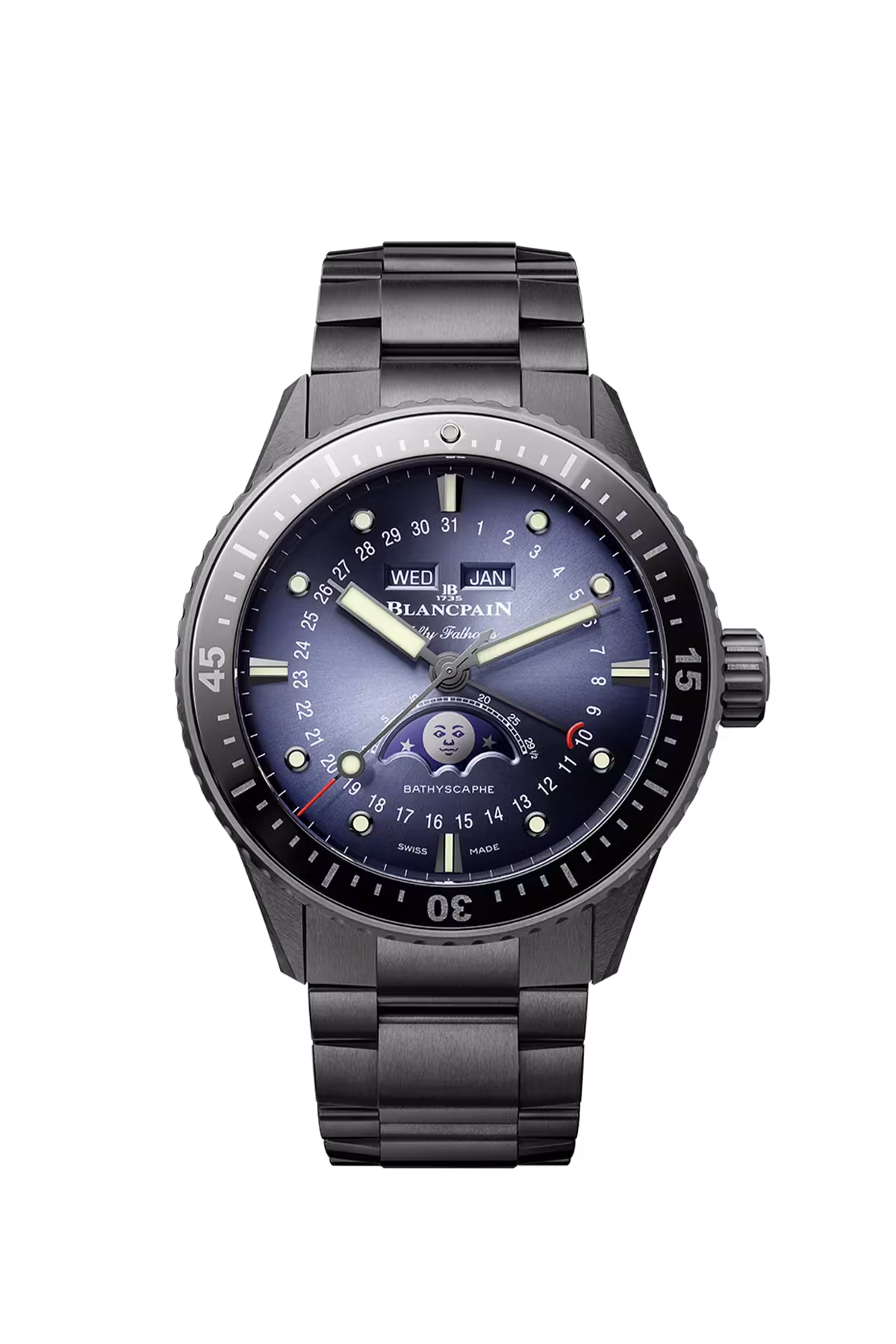 Blancpain Bathyscaphe Quantième Complet Phases de Lune