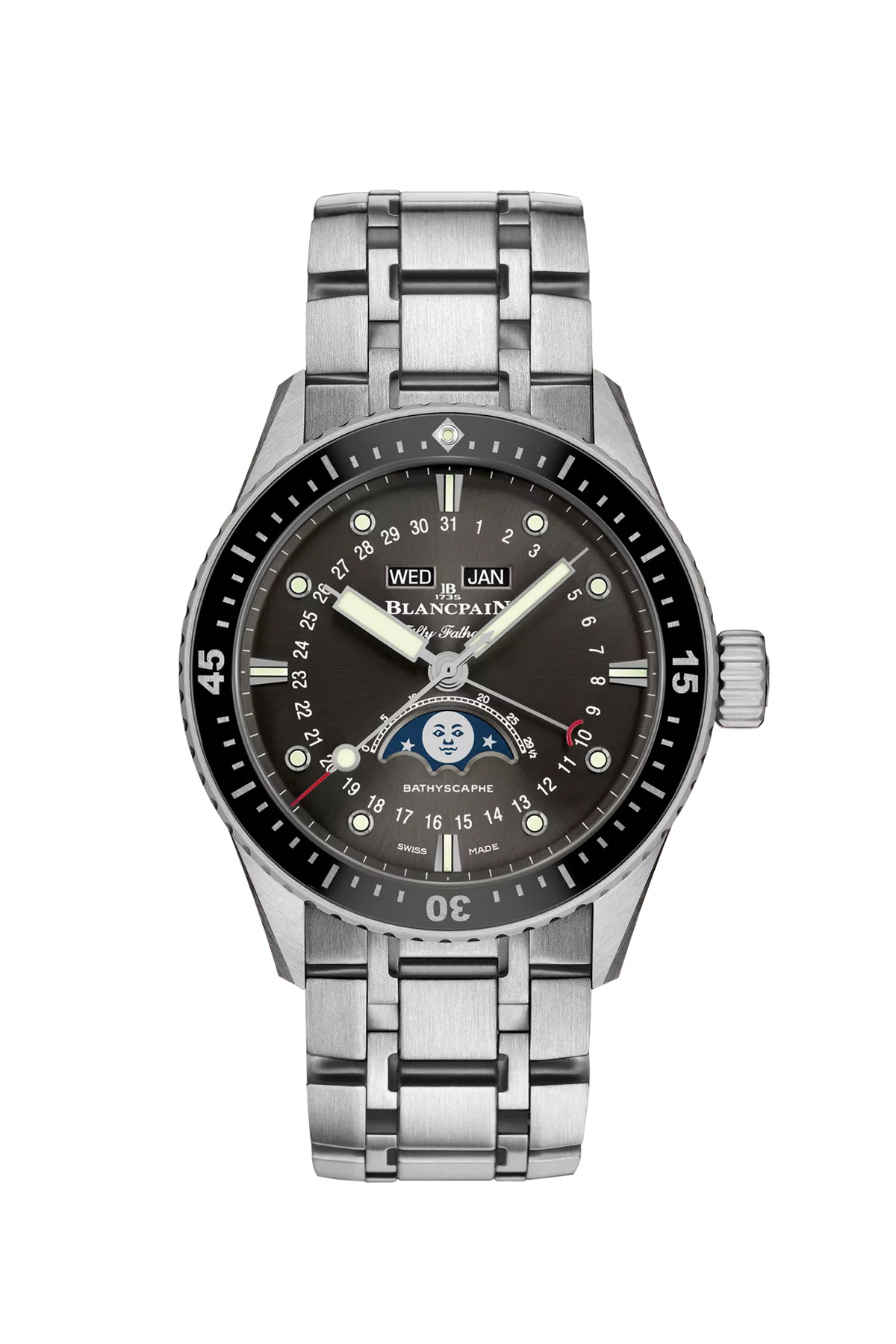 Blancpain Bathyscaphe Quantième Complet Phases de Lune