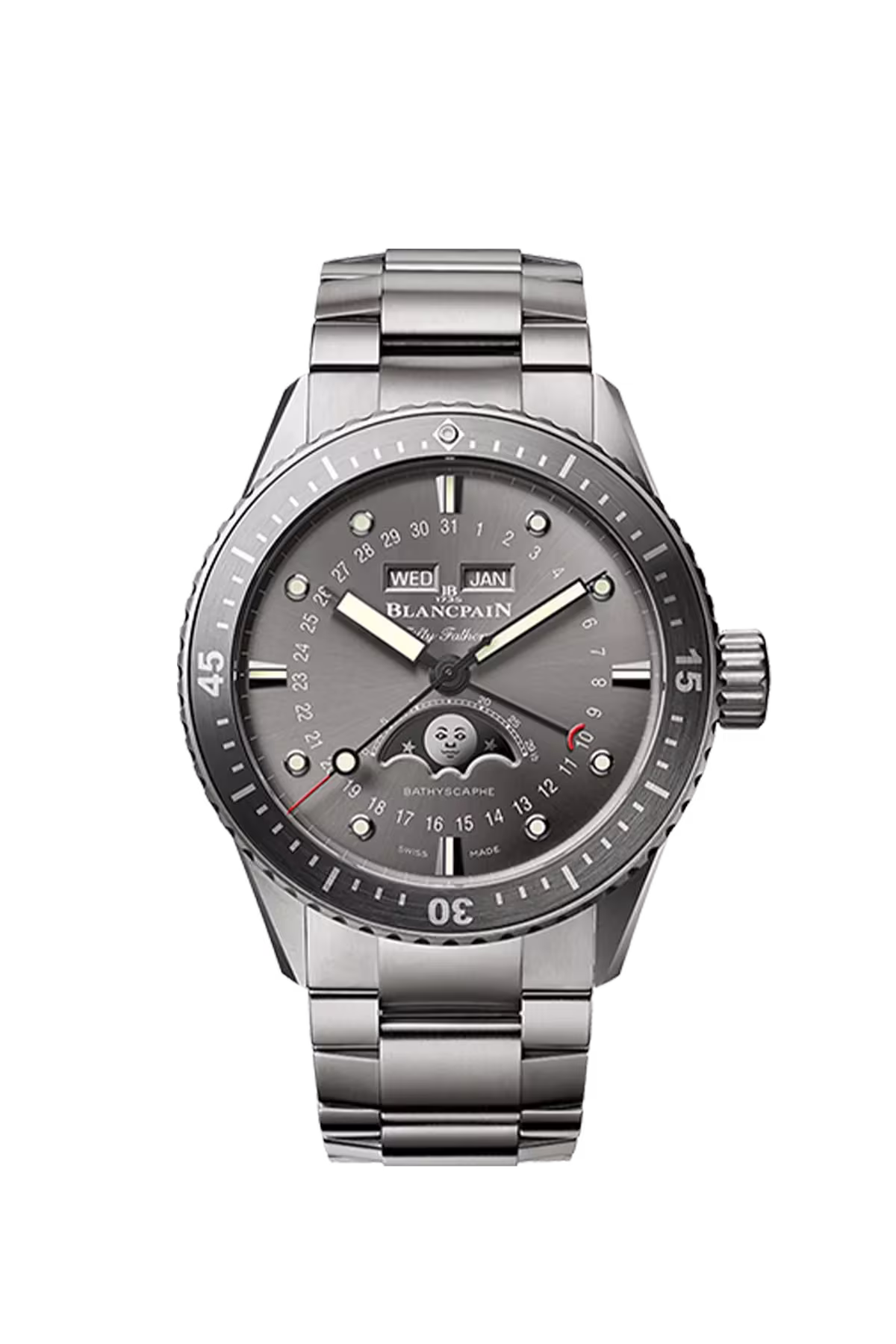 Blancpain Bathyscaphe Quantième Complet Phases de Lune