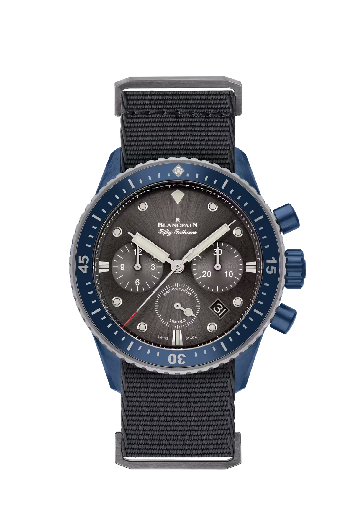 Blancpain Bathyscaphe Chronographe Flyback Ocean Commitment II