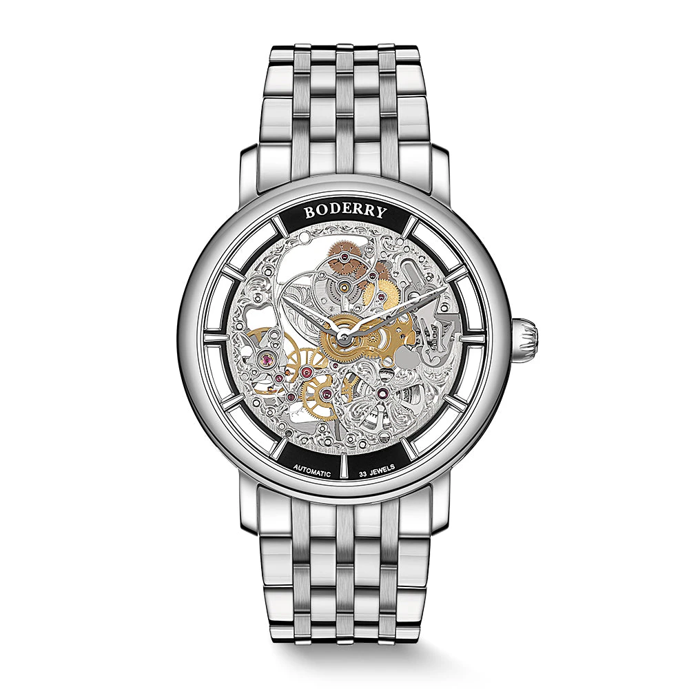 Boderry ELITE II - Engraved Micro-rotor Watch