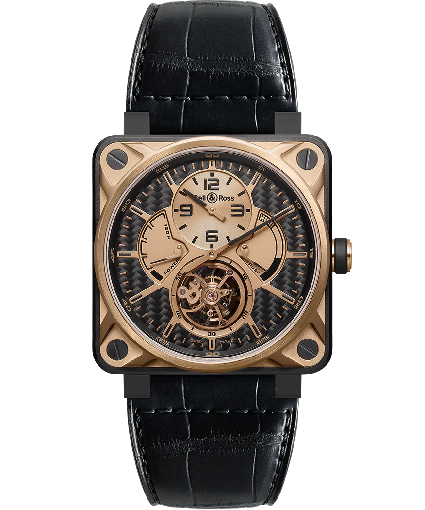 Bell & Ross BR 01 TOURBILLON ROSE GOLD & TITANIUM