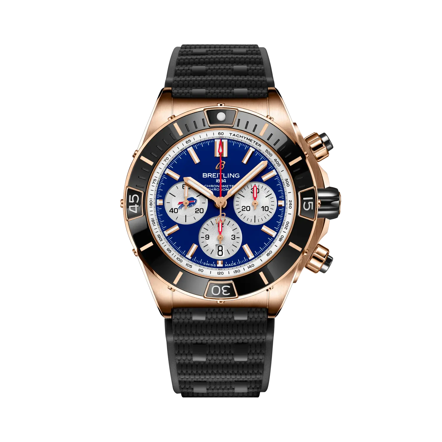 Breitling Super Chronomat B01 Chronograph 44 Nfl Buffalo Bills Edition