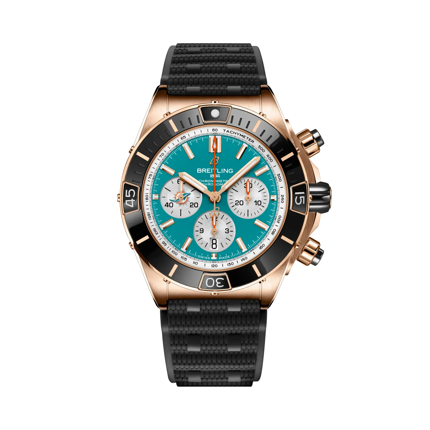 Breitling Super Chronomat B01 Chronograph 44 Nfl Miami Dolphins