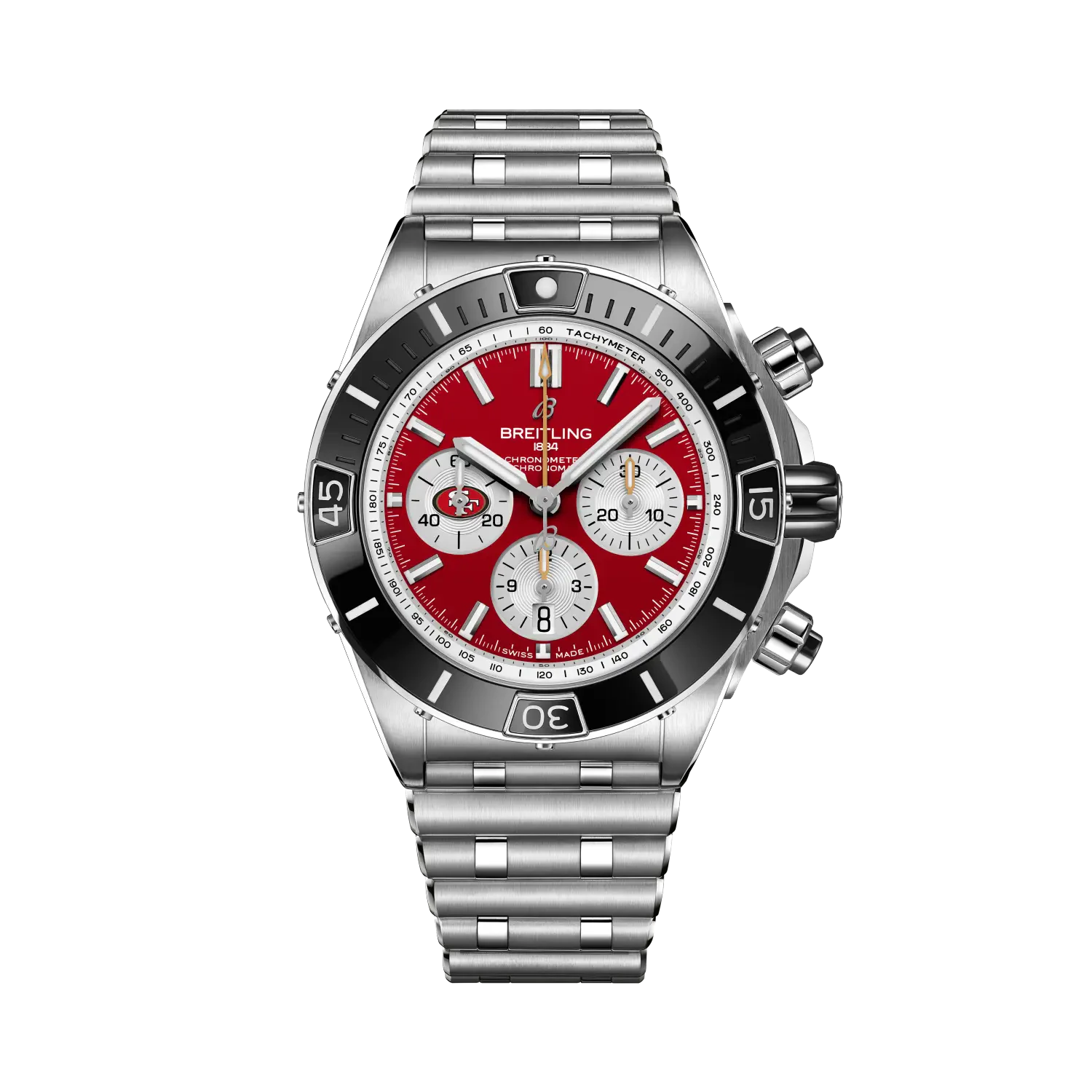 Breitling Super Chronomat B01 Chronograph 44 Nfl San Francisco 49ers