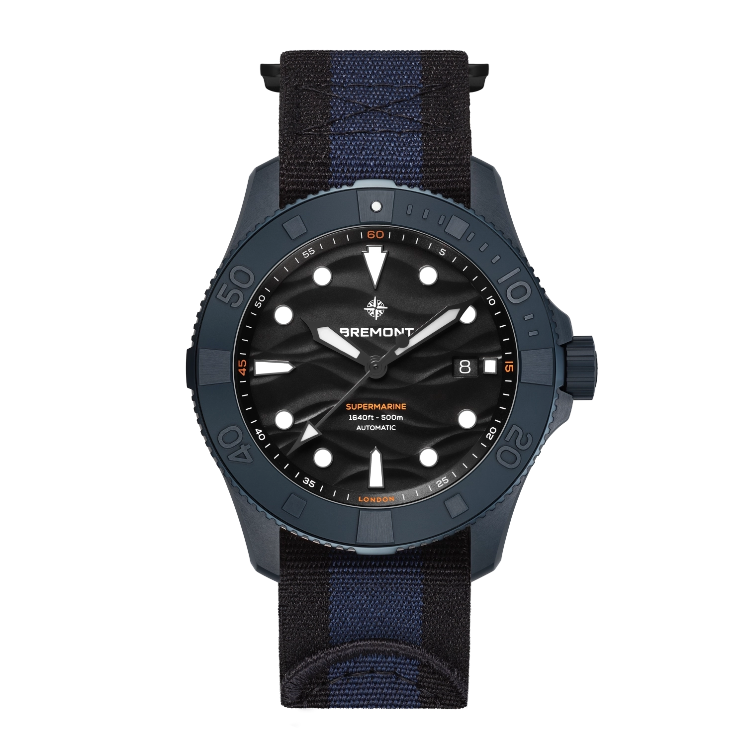 Bremont Supermarine Full Ceramic Deep Blue Nato Strap – Bremont Watch Company