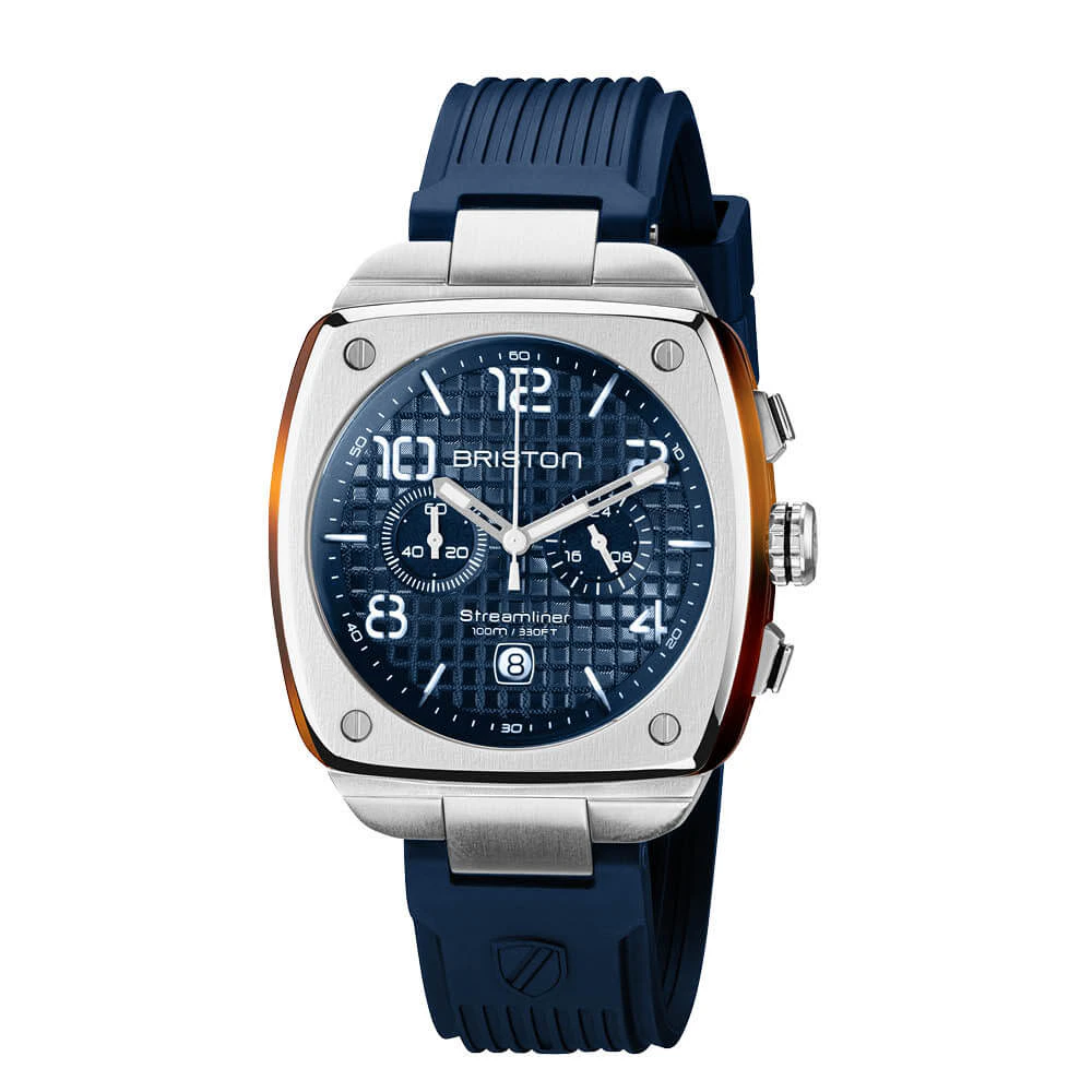 Briston Streamliner Urban - Chrono - Bleu Marine