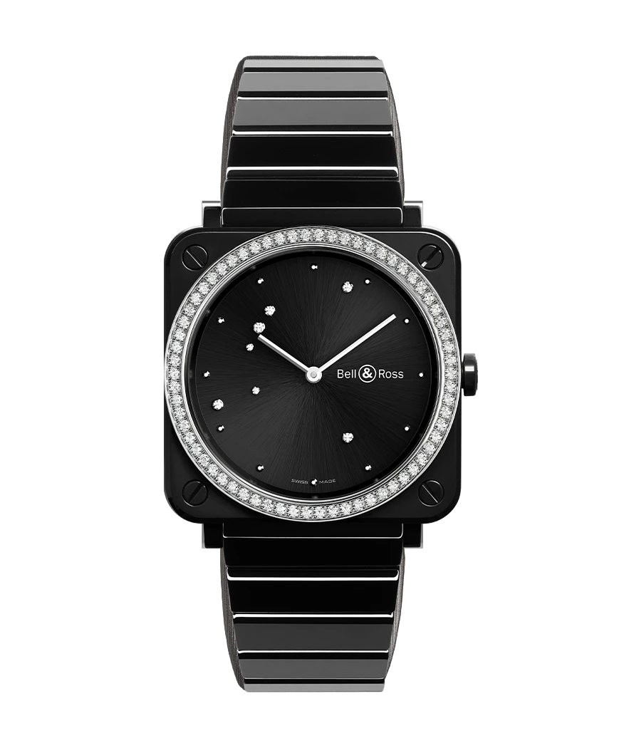 Bell & Ross BRS BLACK DIAMOND EAGLE DIAMONDS