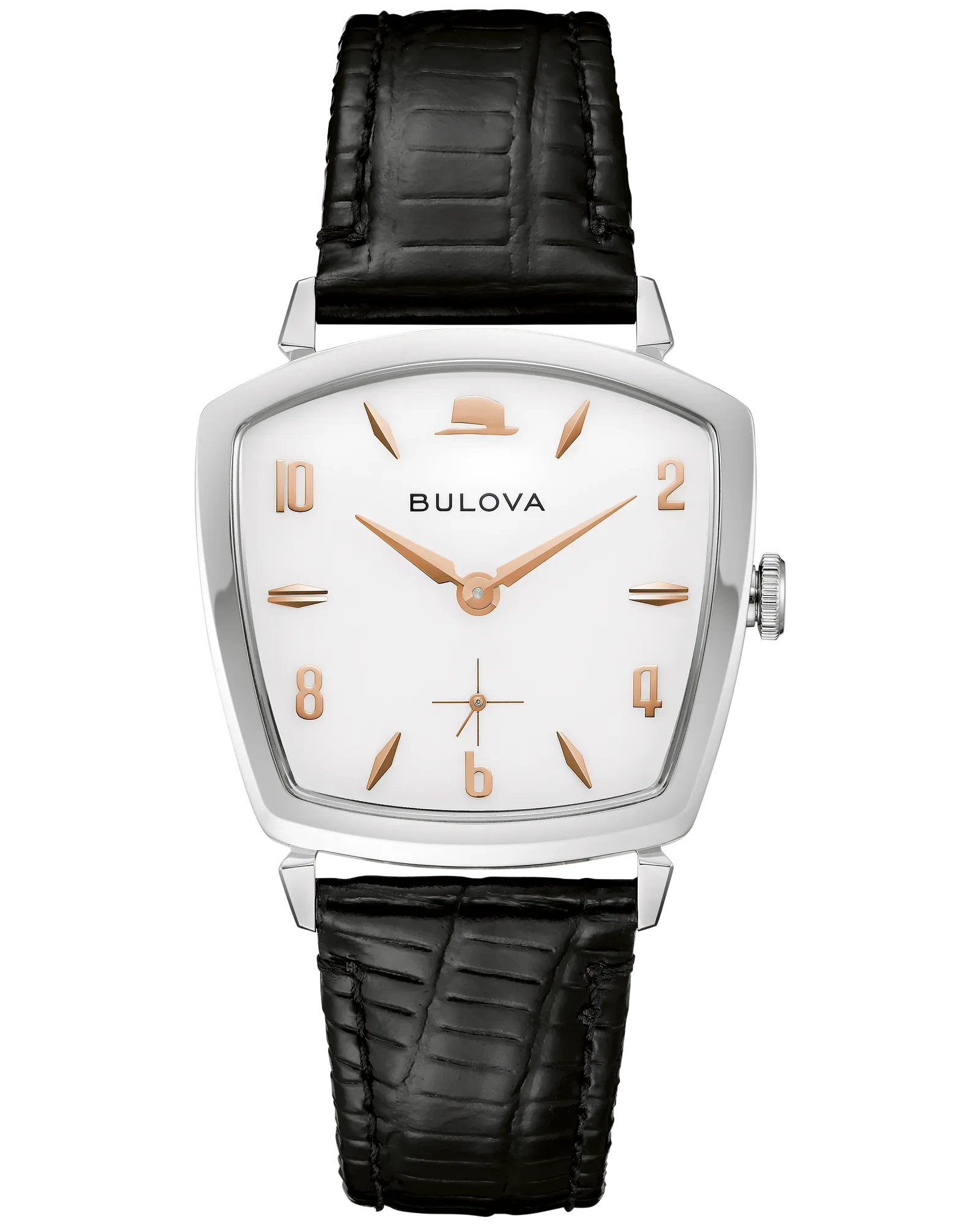 Bulova White Dial Leather Strap I've Got You Under My Skin 96A337