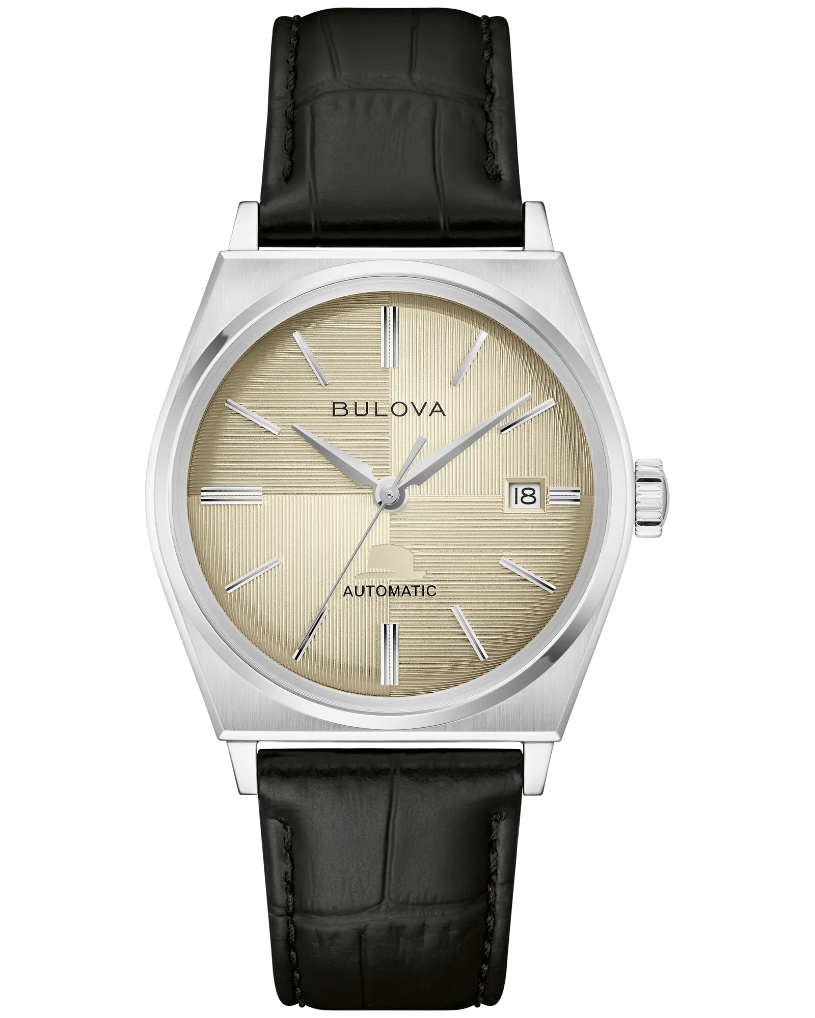 Bulova Beige Dial Leather Strap Nothing But The Best 96B483