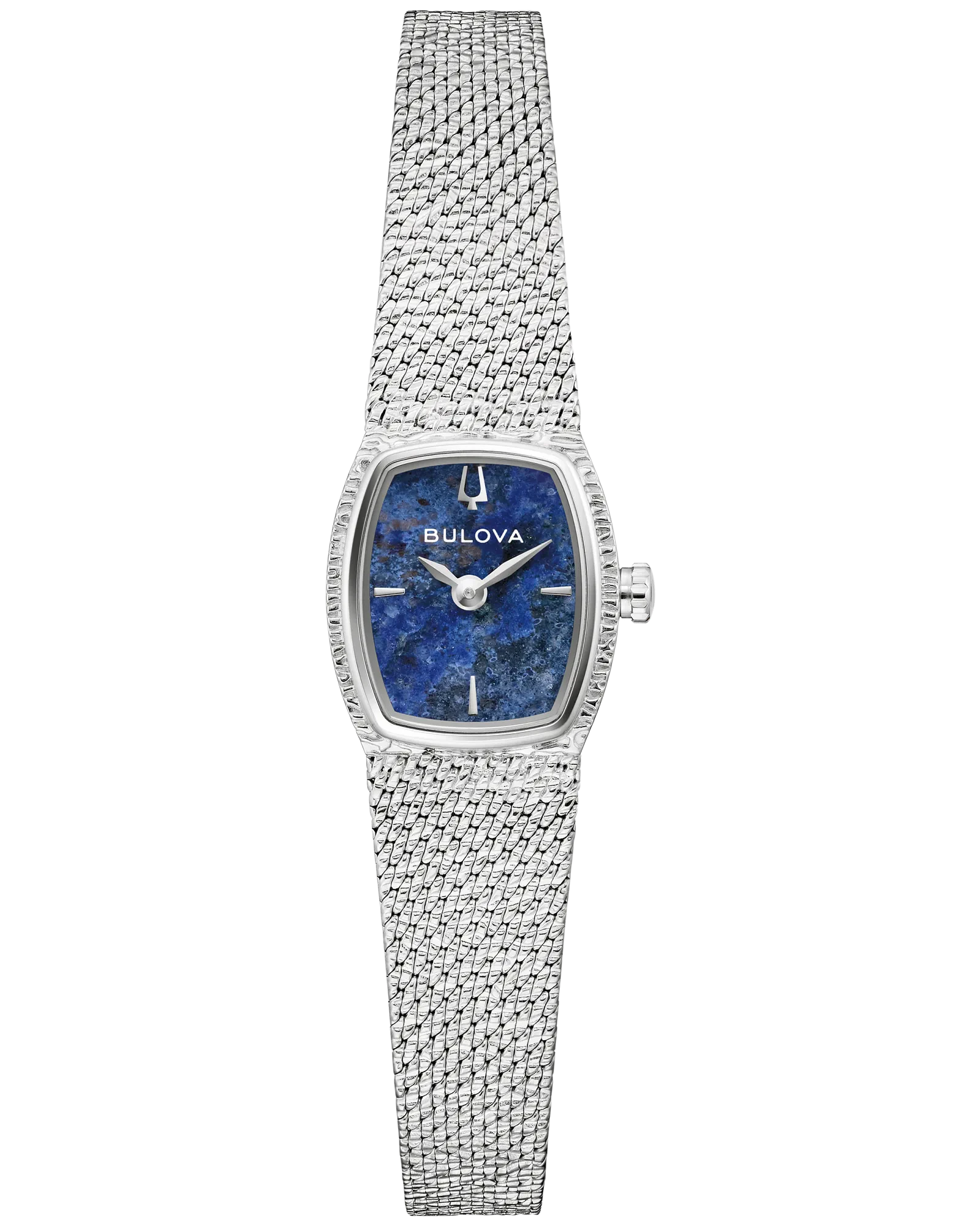 Bulova Blue Dial Stainless Steel Bracelet Goddess of Time 96L343