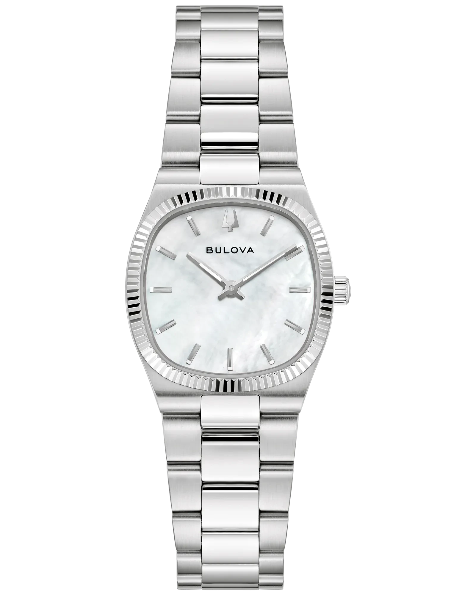 Bulova White Dial Stainless Steel Bracelet Super Seville Mini 96L353