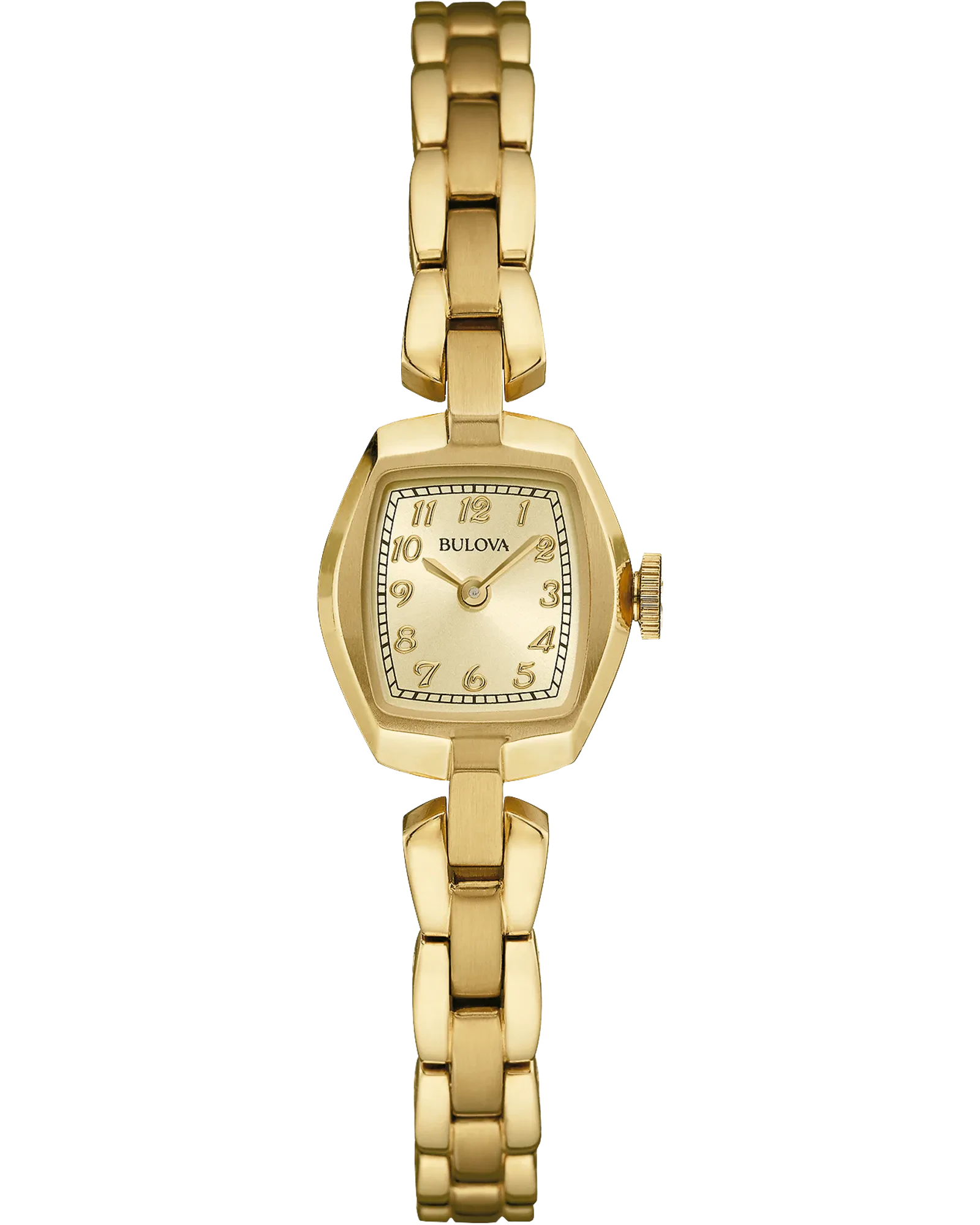 Bulova Women's Gold Bracelet Champagne Dial Classic Watch