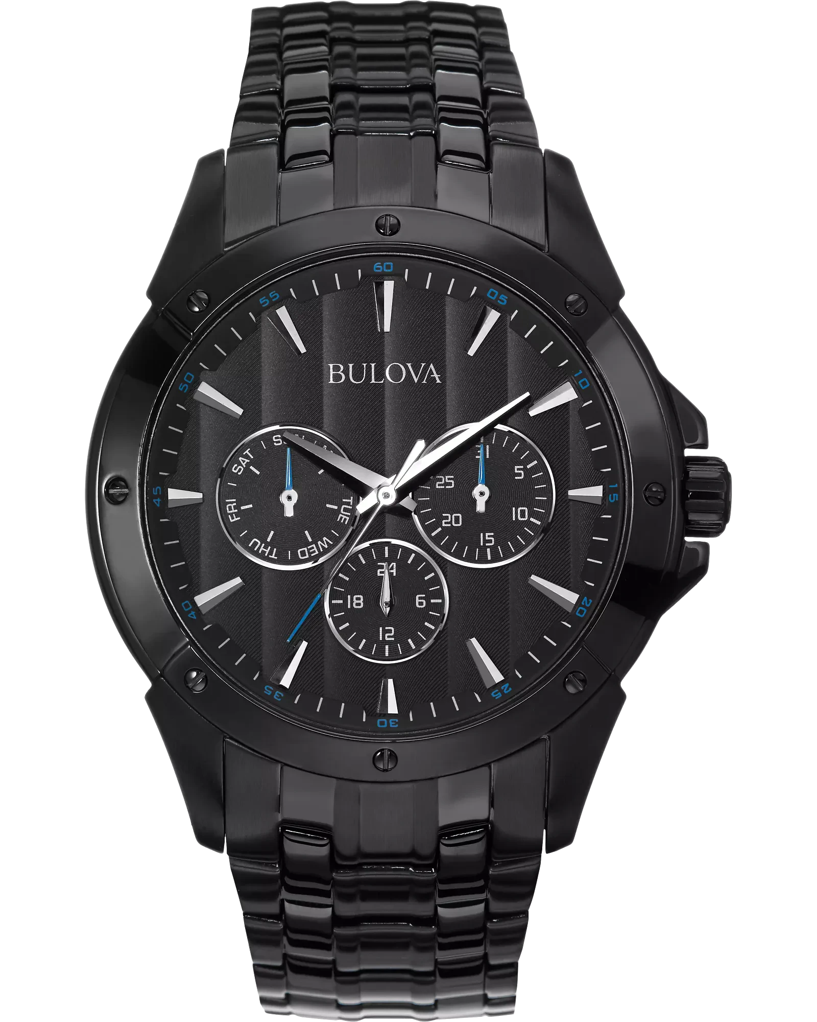 Bulova Men's Black Ion 98C121 Quartz Classic Watch