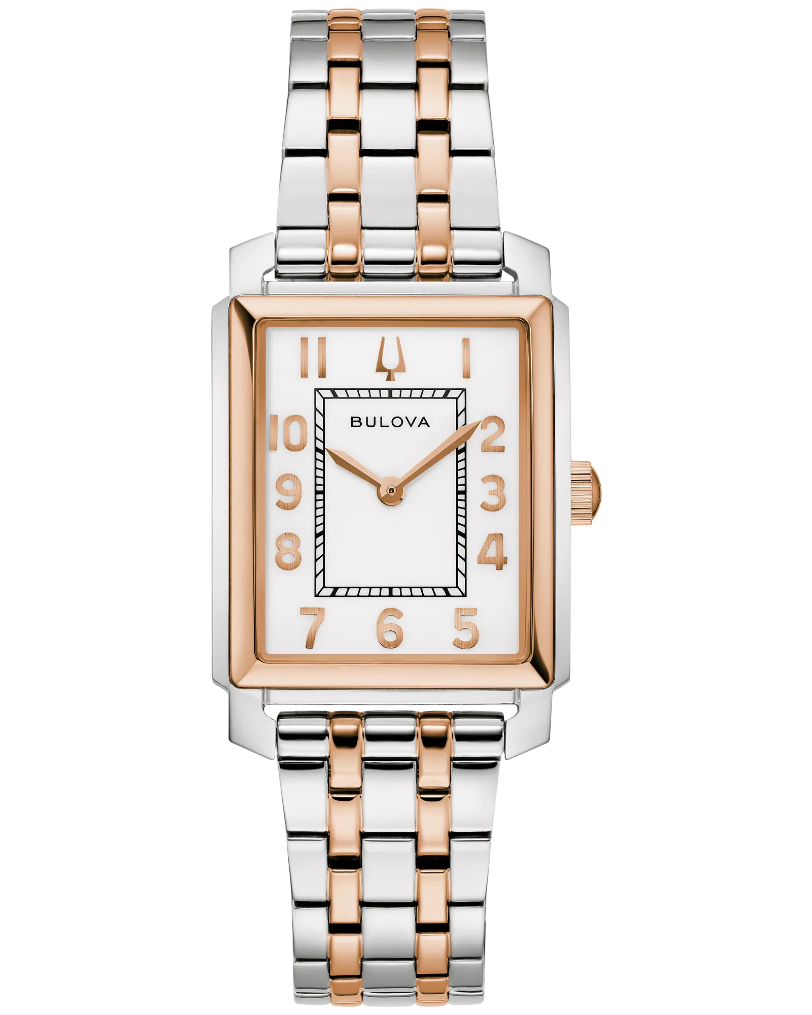 Bulova White Dial Stainless Steel Bracelet Sutton 98L328