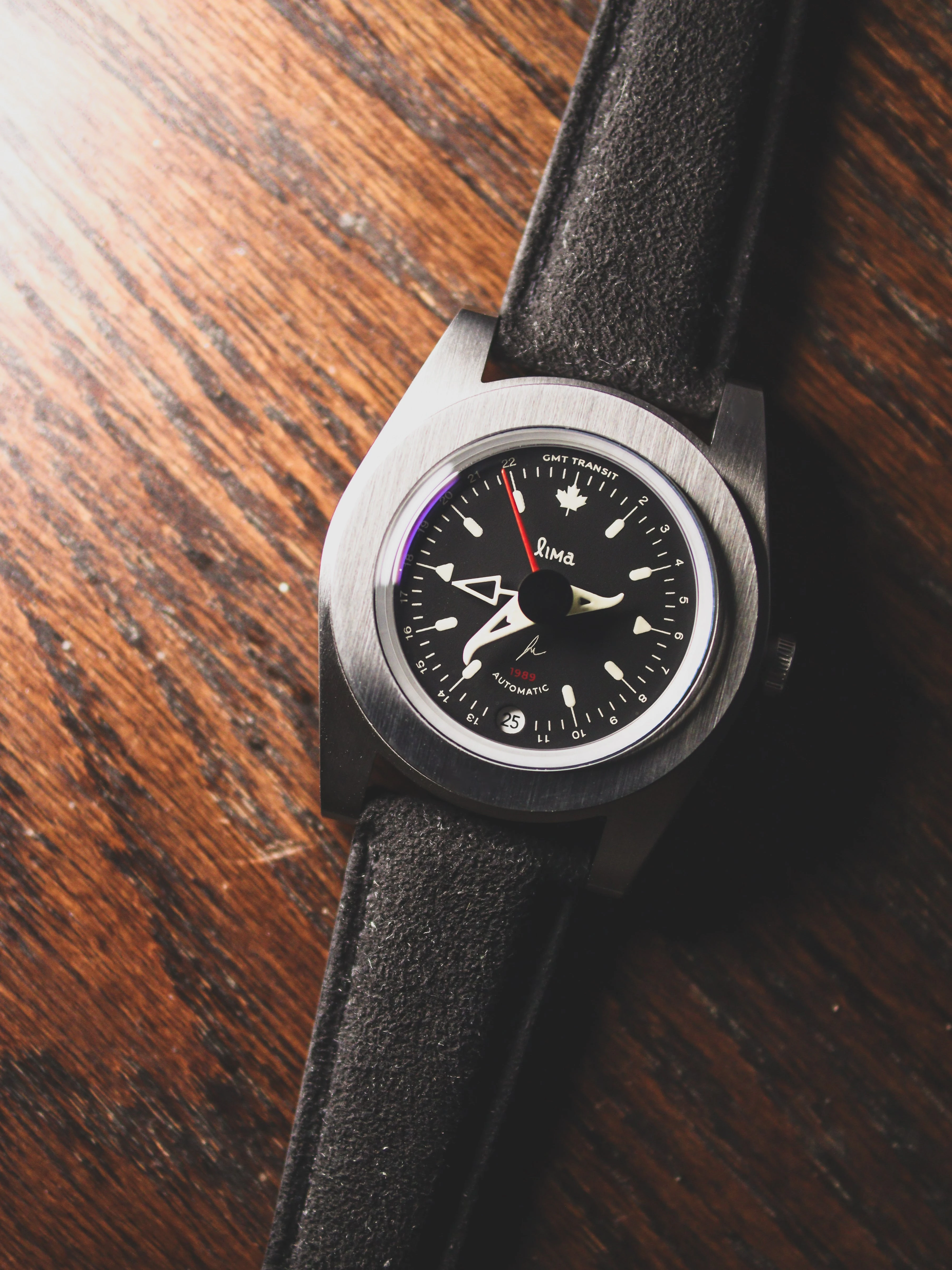 Canuck Timepieces Lima x Canuck GMT Transit
