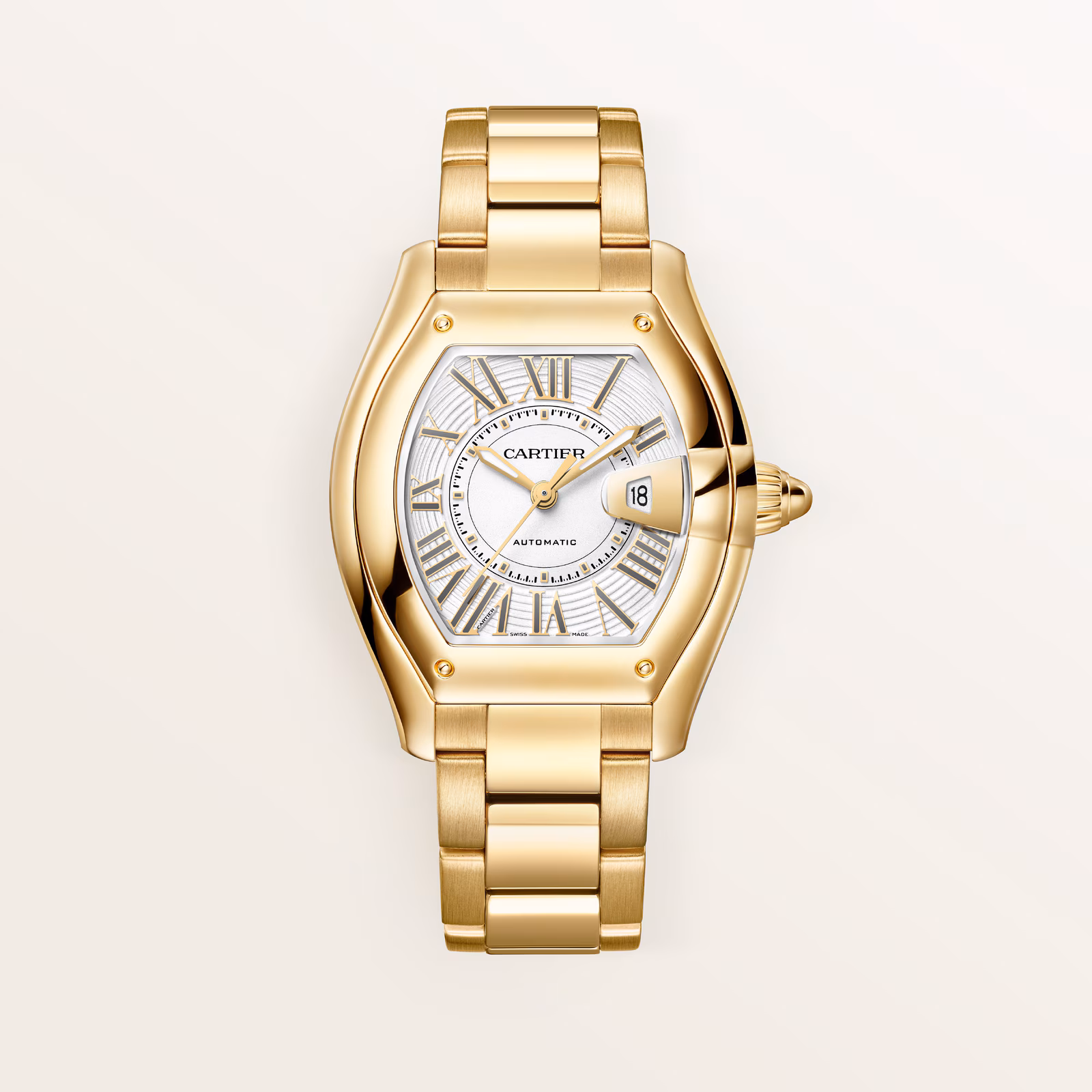 Cartier Roadster Medium Model Yellow Gold