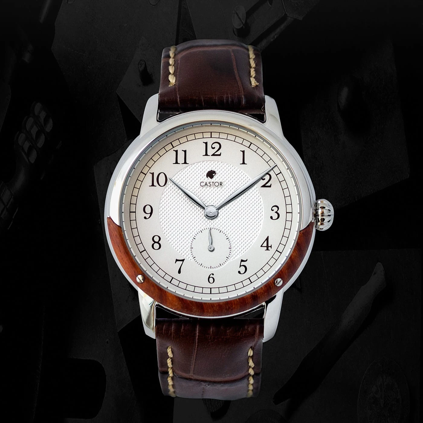Castor Watches LASTARRIA: WALNUT 40MM