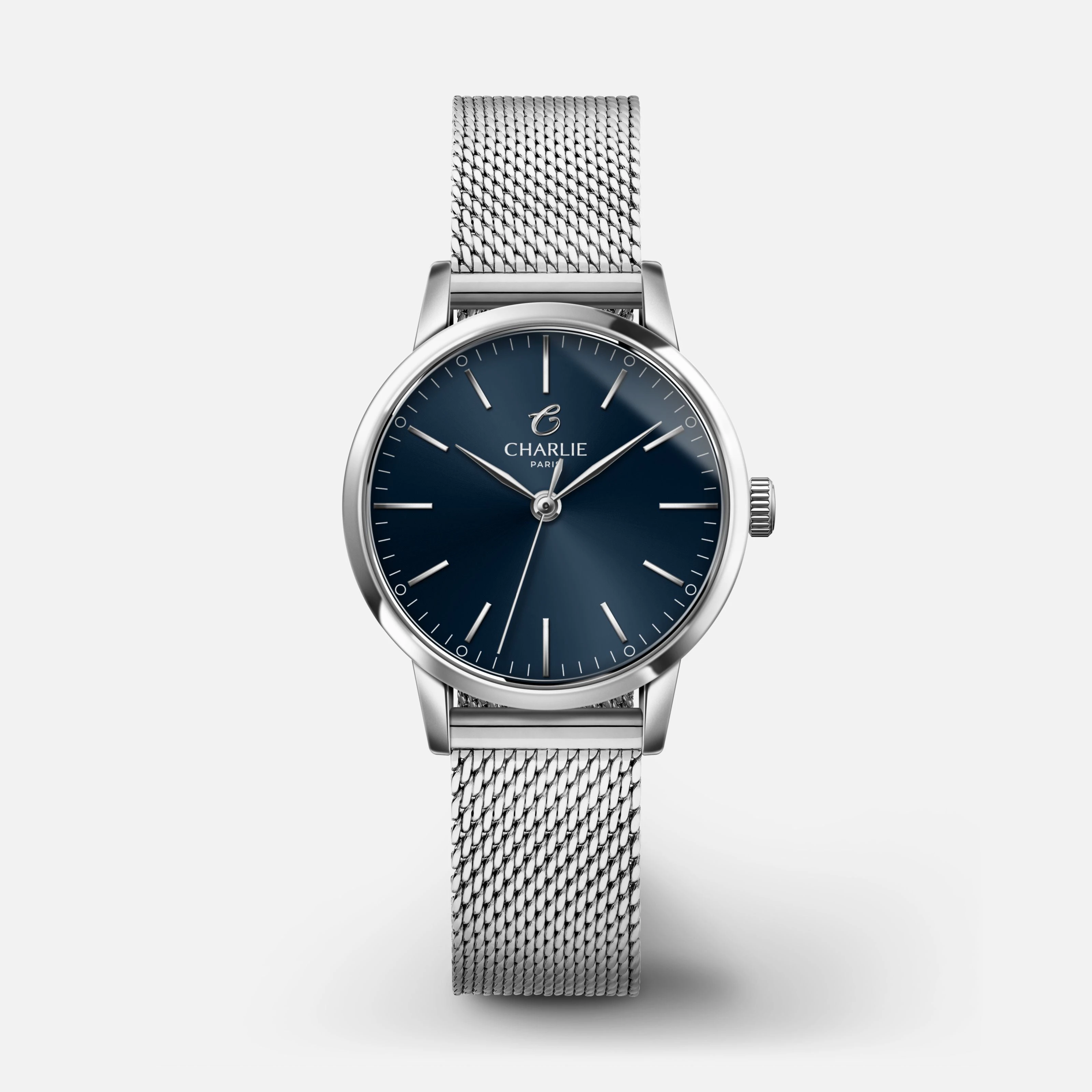 Charlie Paris Watches SULLY - Acier & bleu