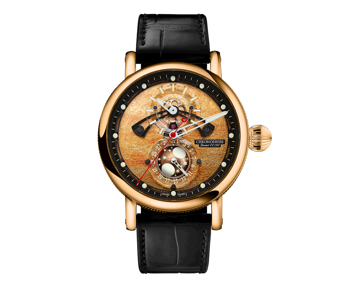 ChronoSwiss Space Timer Jupiter Gold