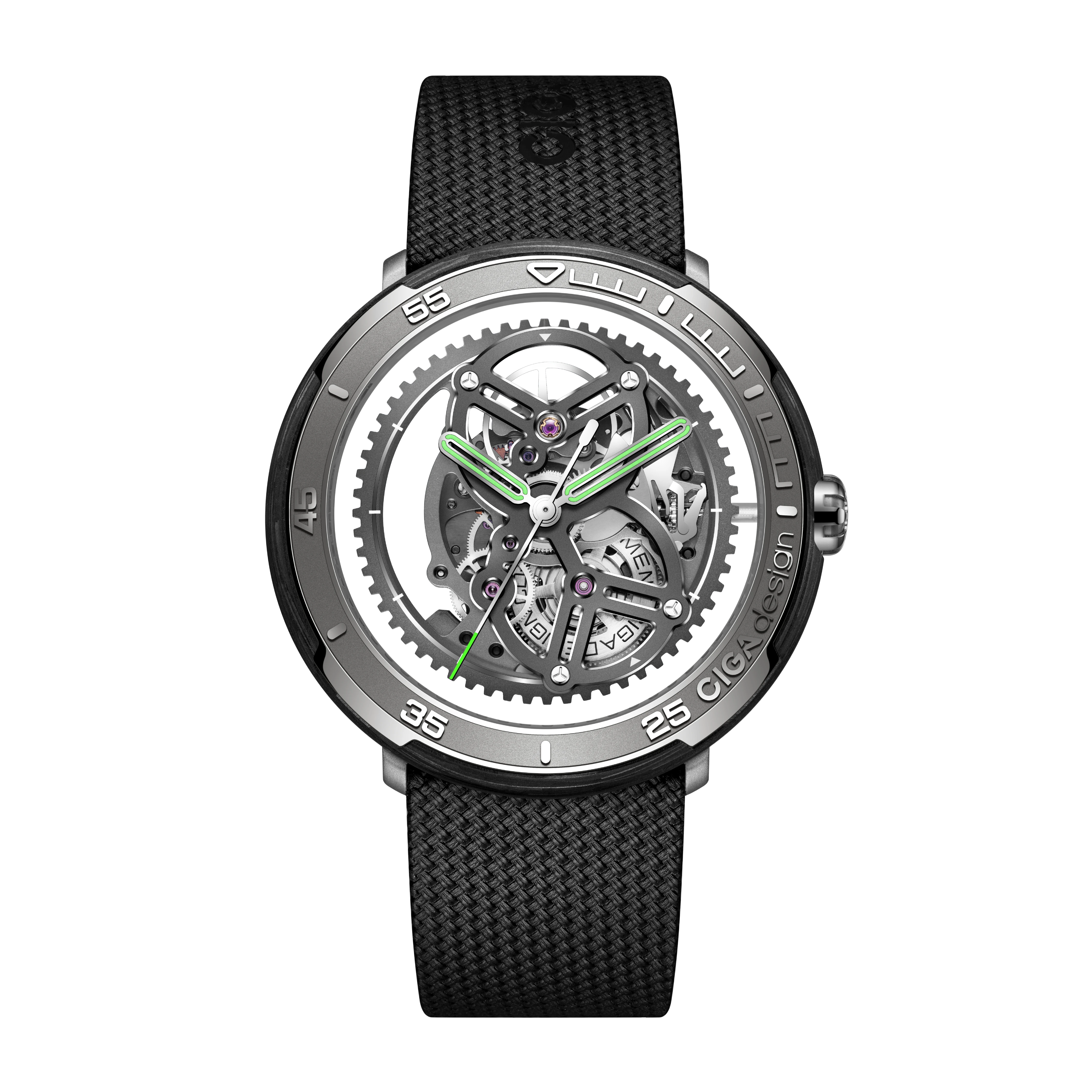 CIGA Design RACING-INSPIRED AUTOMATIC SKELETON WATCH VECTOR