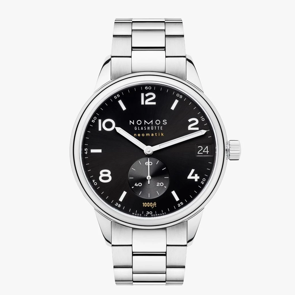 NOMOS Glashütte Club Sport neomatik 42 date black