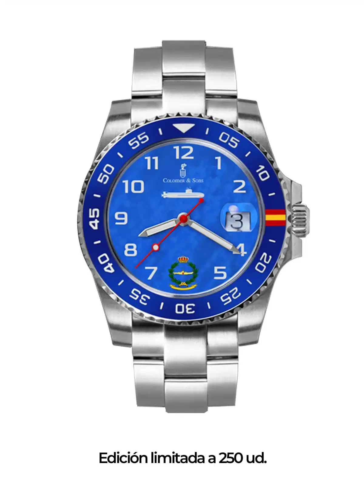 Colomer & Sons «Reserva» Reloj Conmemorativo S-81 Isaac Peral