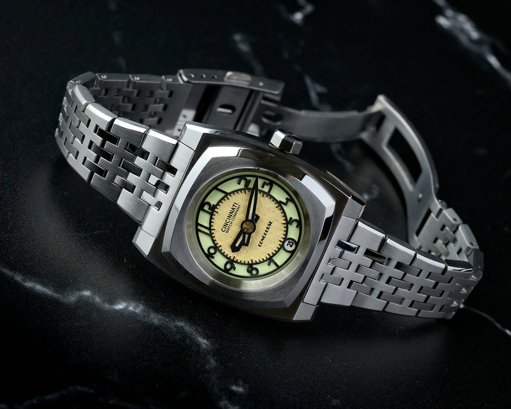 Cincinnati Watch Company Concourse Champagne