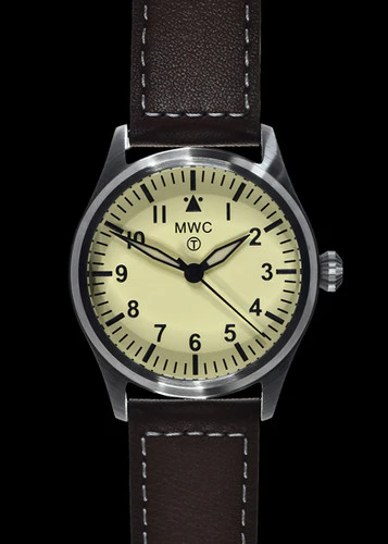 Cooper Watches MWC Classic 40mm Stainless Steel Aviator Watch with Hybrid Movement