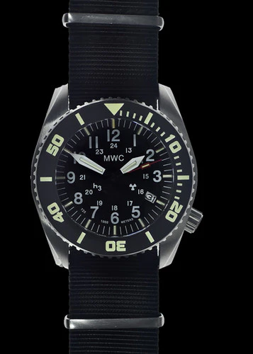 Cooper Watches MWC "Depthmaster" 100atm / 3,280ft / 1000m Water Resistant Military Divers Watch