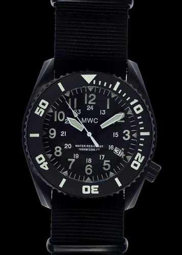 Cooper Watches MWC "Depthmaster" 100atm / 3,280ft / 1000m Water Resistant Military Divers Watch
