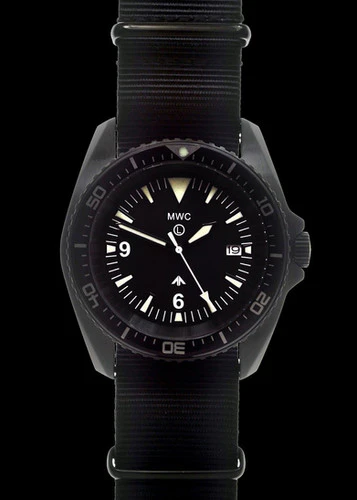 Cooper Watches MWC Heavy Duty 300m Military Divers Watch in PVD Steel Case (Automatic)