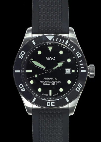 Cooper Watches MWC Swiss Made 500m (1640ft) Water Resistant Automatic Divers Watch