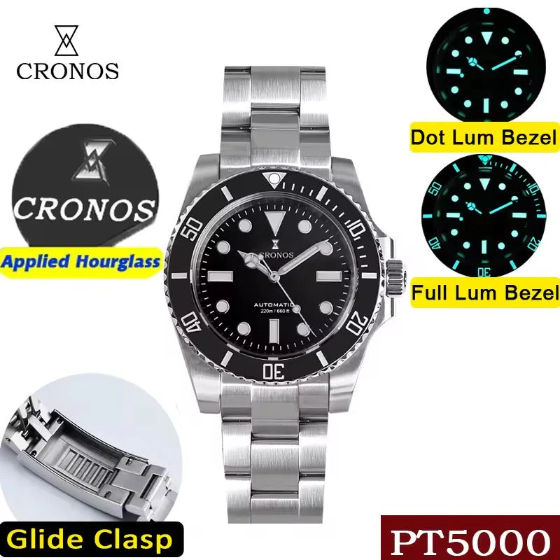 Cronos Sub Diver 40mm No Date (L6005)