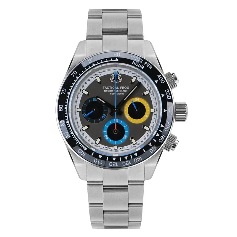Cronos Tactical Frog VS75 Solar Chronograph Watch V2