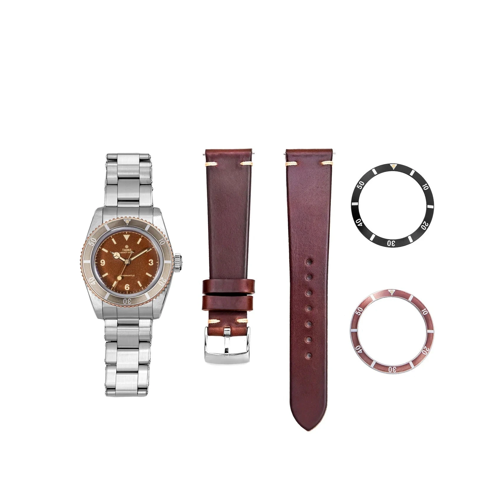 Cronos THORN 37mm PT5000 Automatic Dive Watch T028