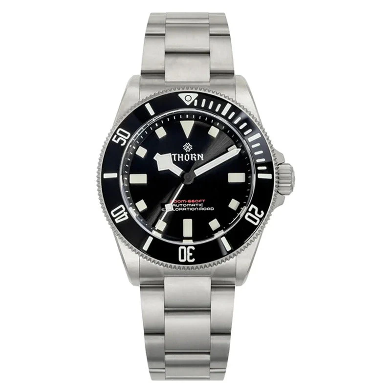 Cronos Thorn PT5000 Automatic 39mm Titanium Watch SHY036