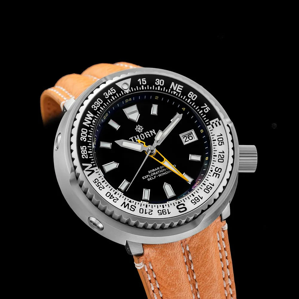 Cronos Thorn T012 Titanium NH34 GMT Diver Watch