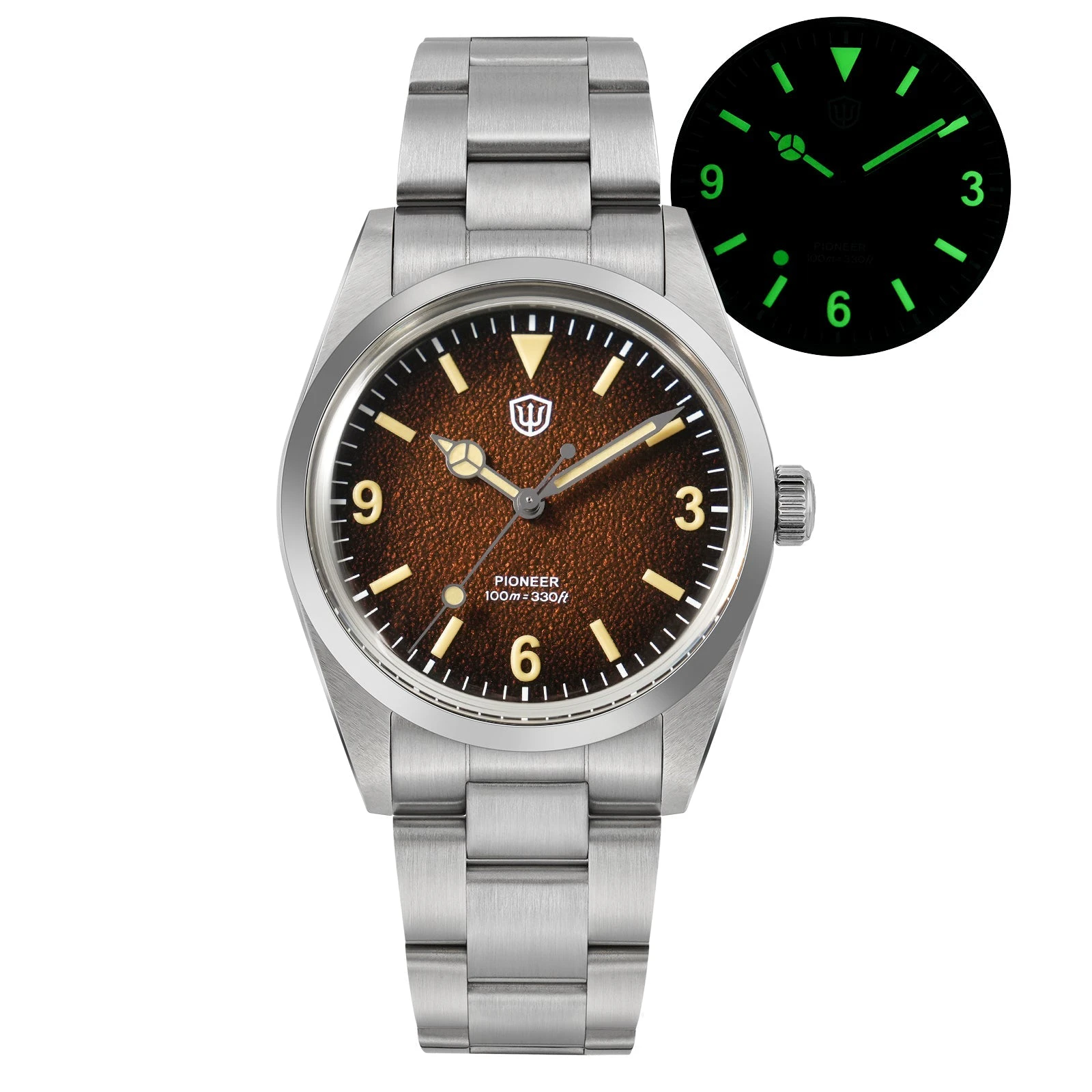 Cronos Watchdives WD1016 37mm VH31 Explore Men Watch V3