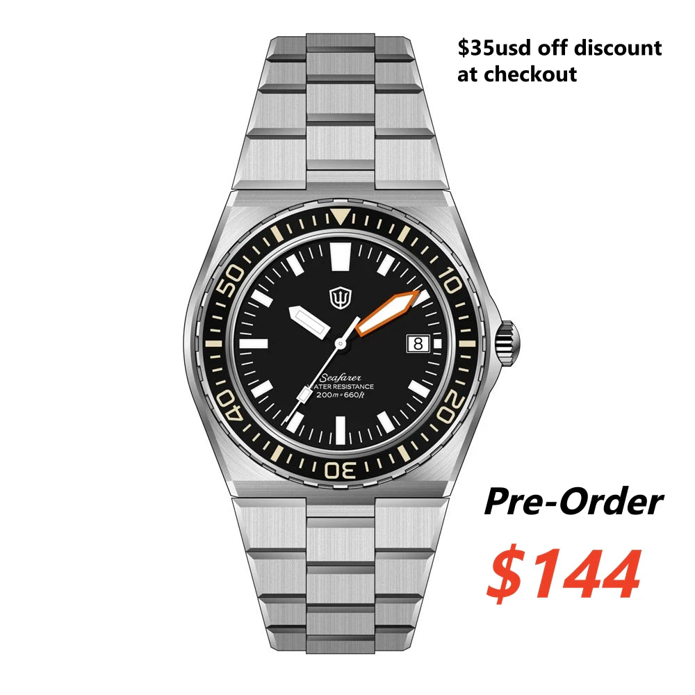 Cronos Watchdives Premier WD0017 VH31/Ronda 515 Diver Watch