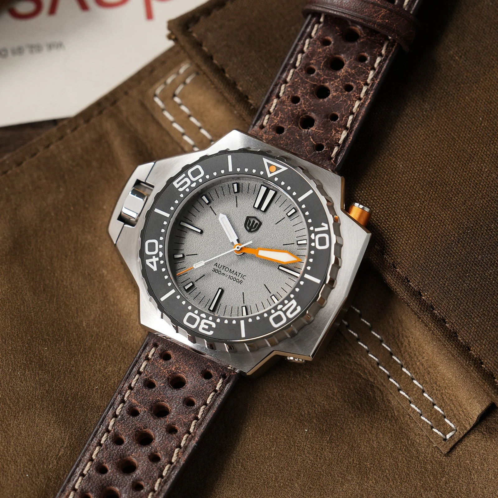 Cronos Watchdives WD1968 PT5004/PT5000 Automatic Diver Watch