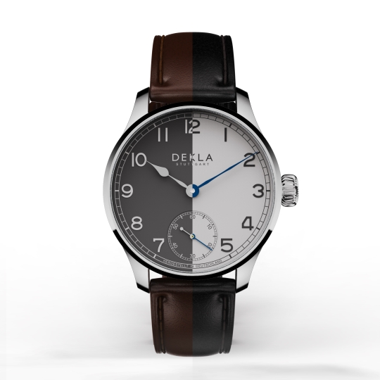 Dekla Deckwatch 40mm arabic Silver / Ruthenium Dial