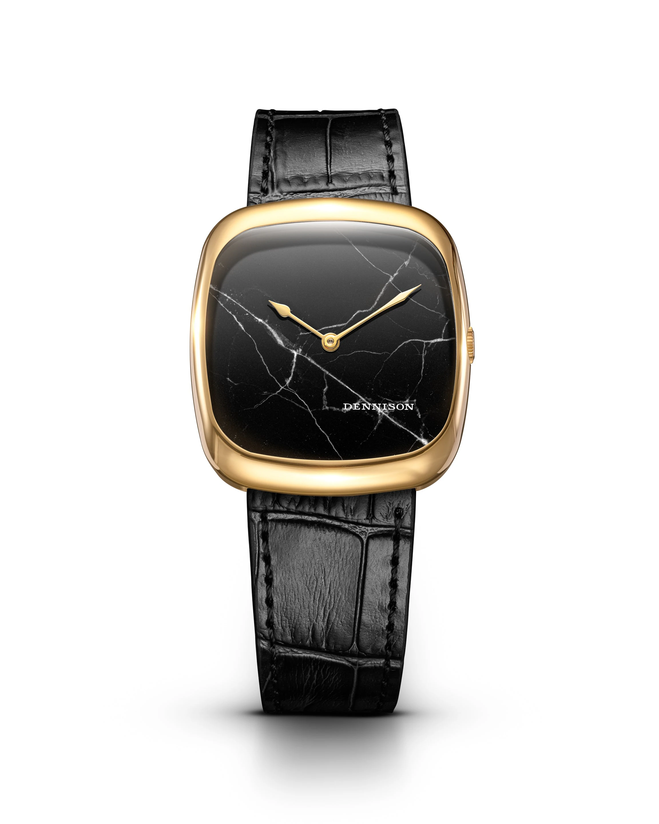 Dennison ALD Black Marble In Gold